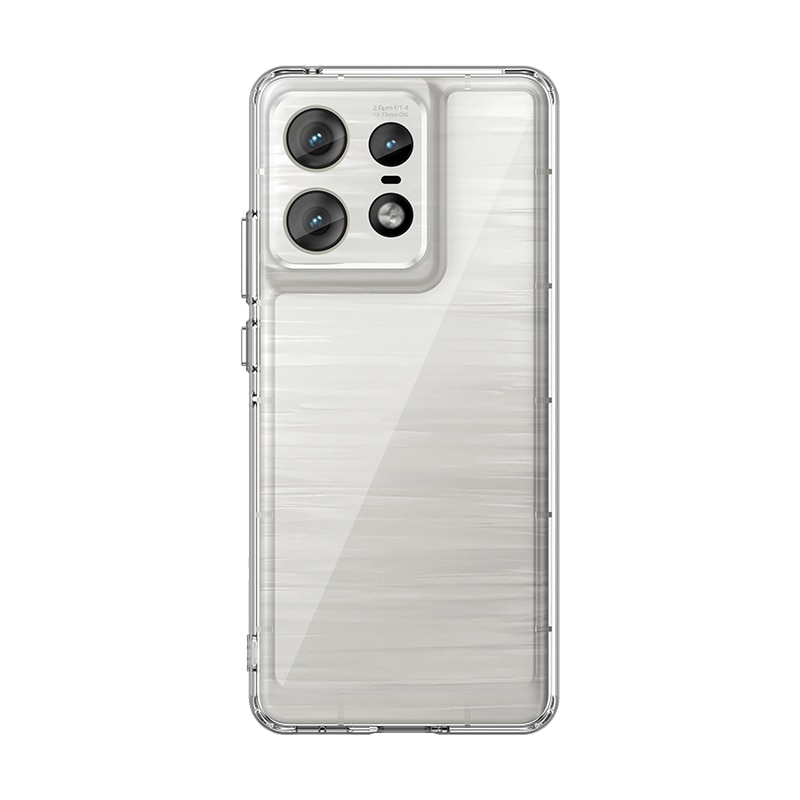 Motorola Edge 50 Pro Crystal Hybrid-skal, transparent