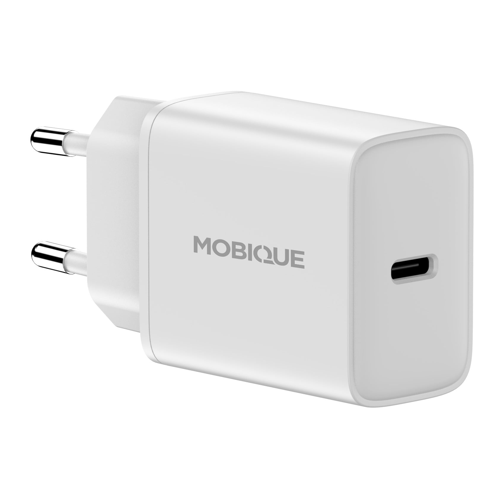 Väggladdare 20W USB-C PD, vit