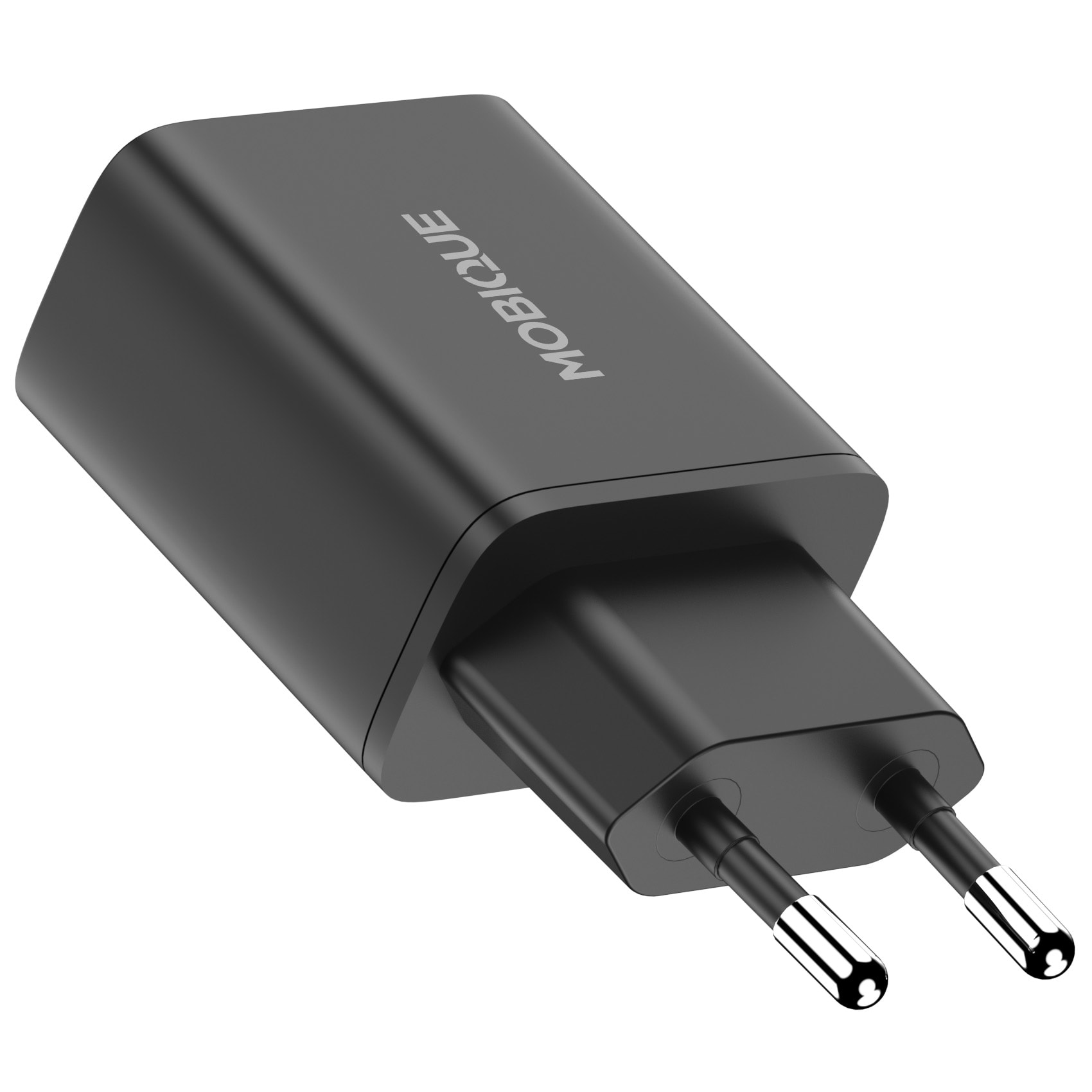 Väggladdare 20W USB-C PD, svart