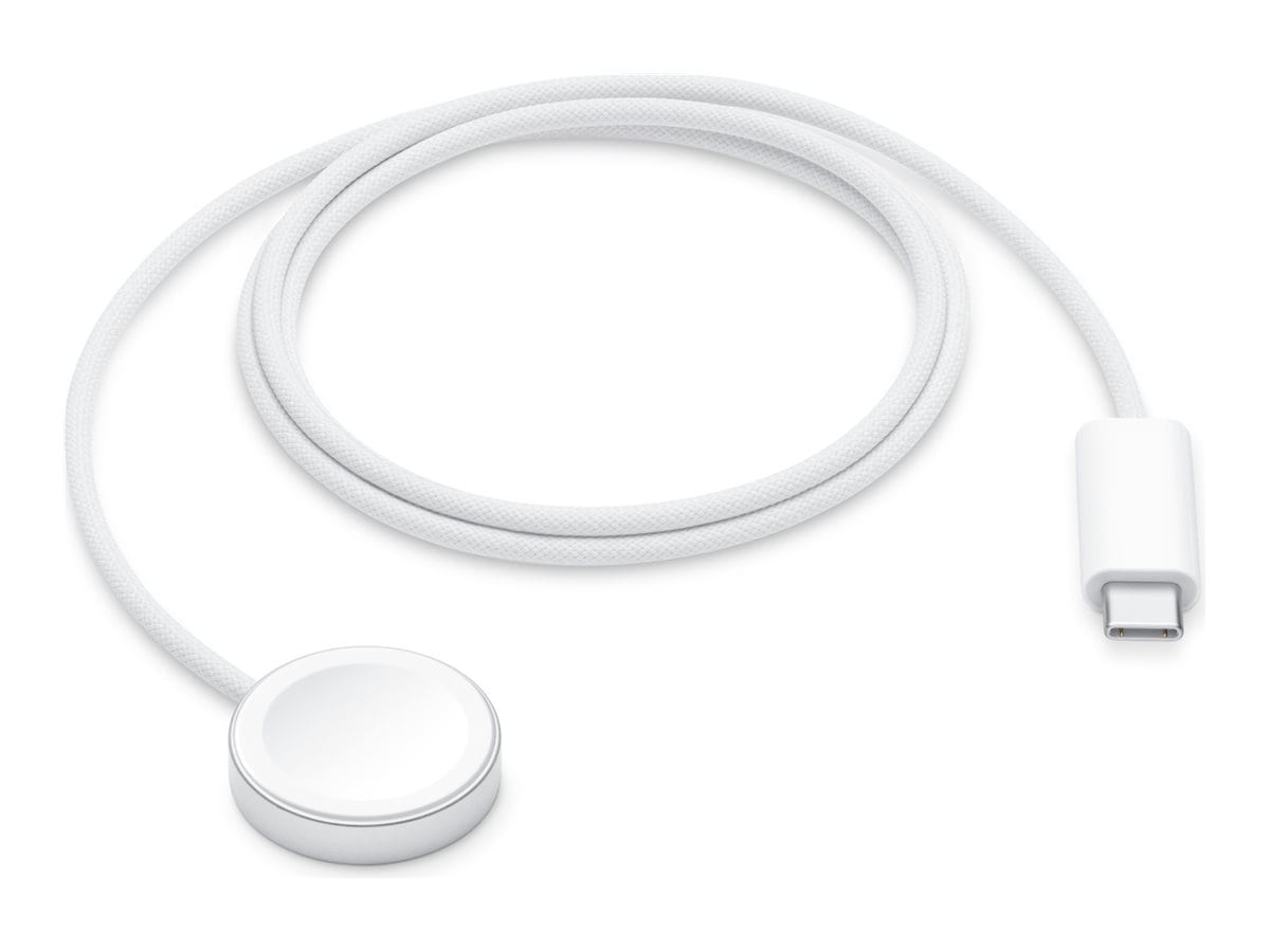 Apple Watch till USB-C Magnetisk Snabbladdningskabel 1m, vit