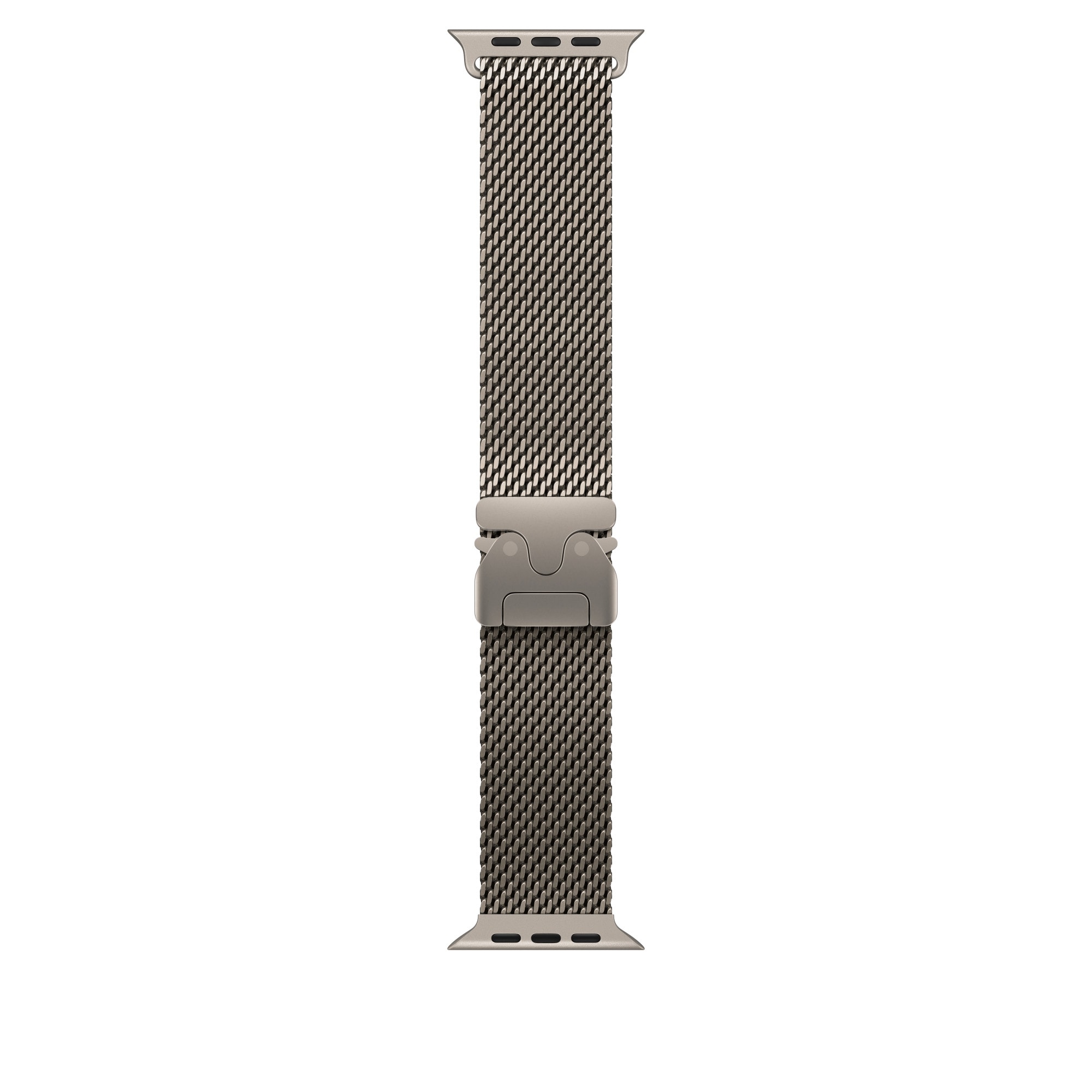 Apple Watch Series 9 45mm Milanesisk loop L, Natural Titanium