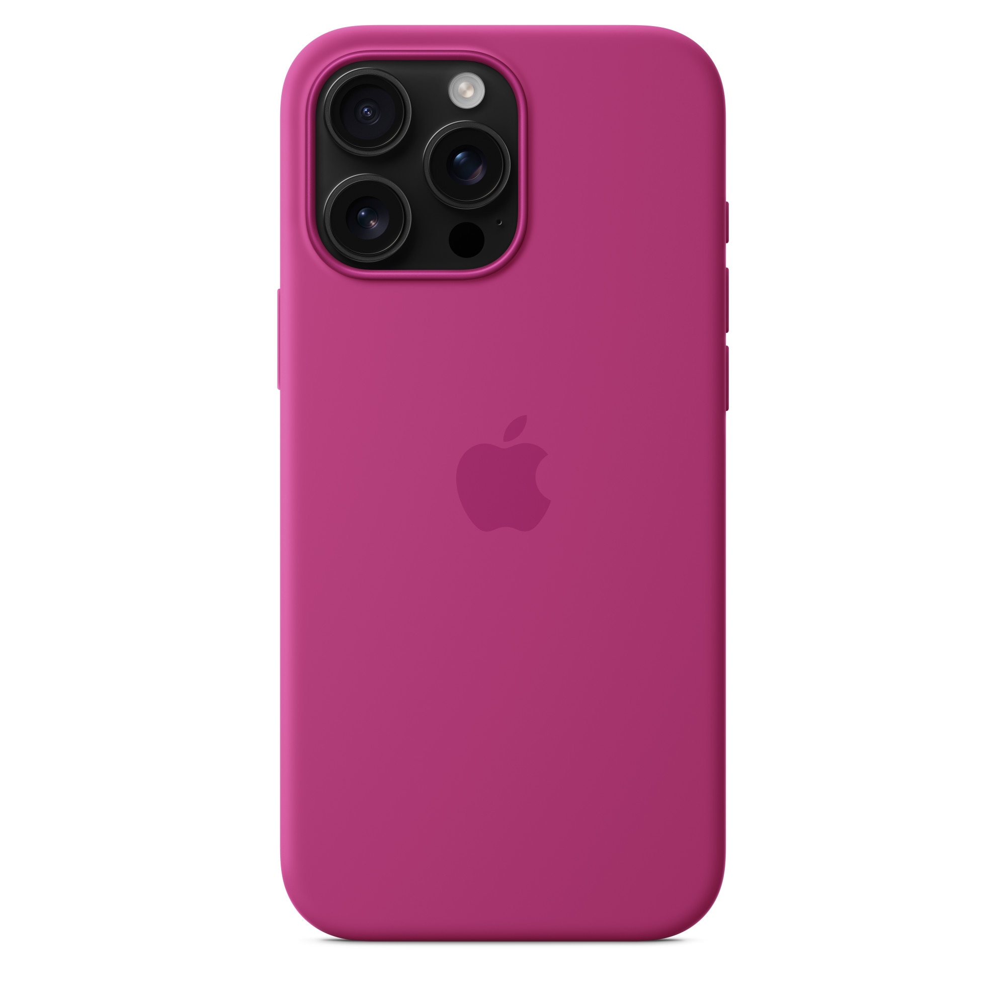 iPhone 16 Pro Max Silikonskal med MagSafe, Fuchsia