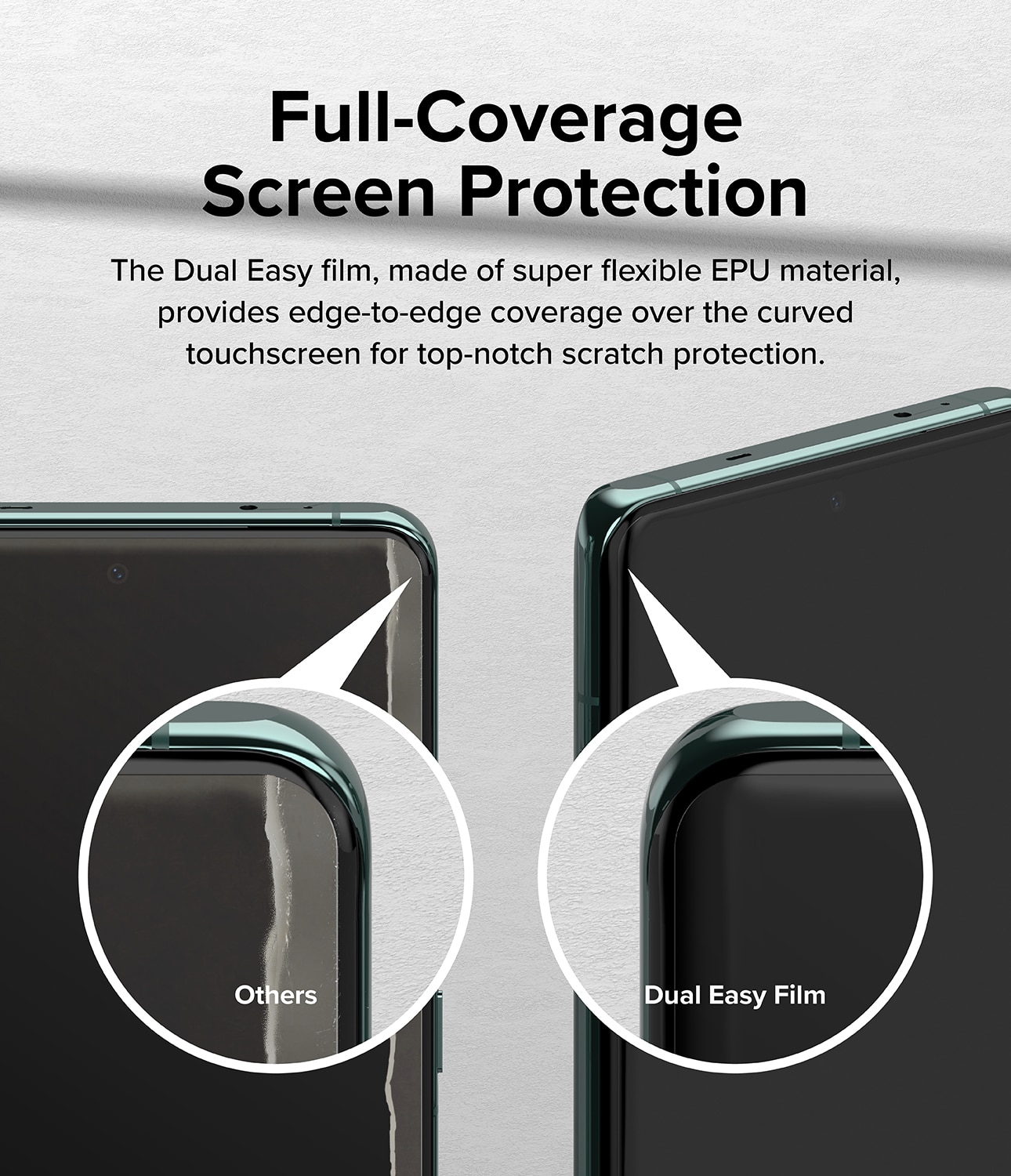 OnePlus 12 Skärmskydd skyddsfilm - Dual Easy (2-pack)