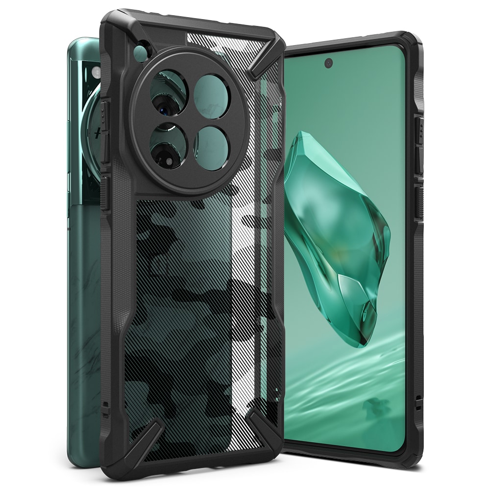  OnePlus 12 Fusion X Skal, Camo Black