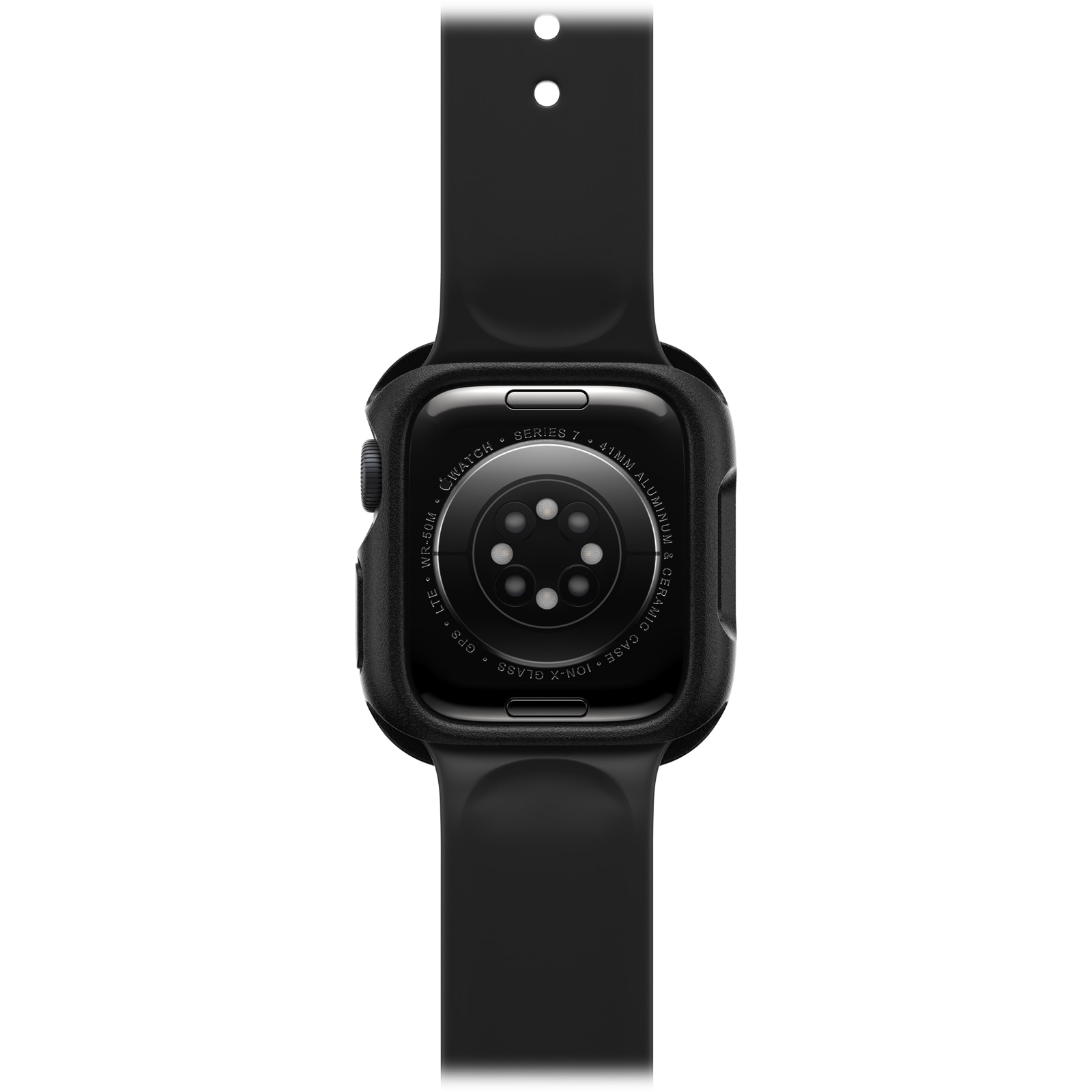 Apple Watch 41mm Series 8 Skyddande skal Exo Edge, svart