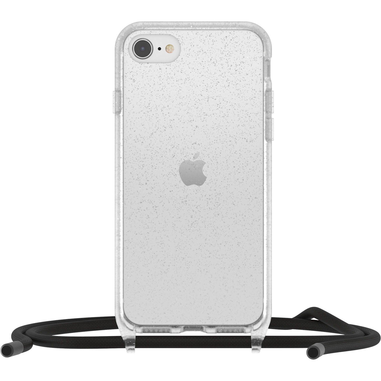 iPhone 8 Skal med halsband React Necklace, glitter