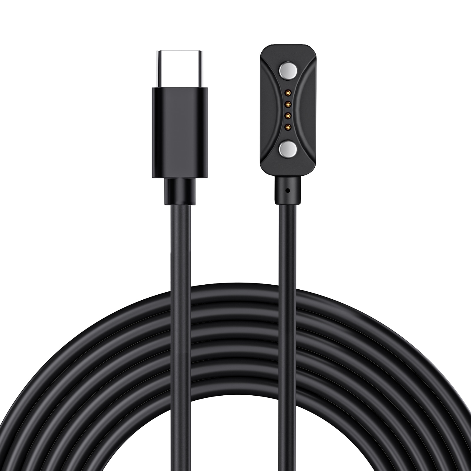 Polar Ignite 3 Magnetisk laddningskabel USB-C 1m, Svart