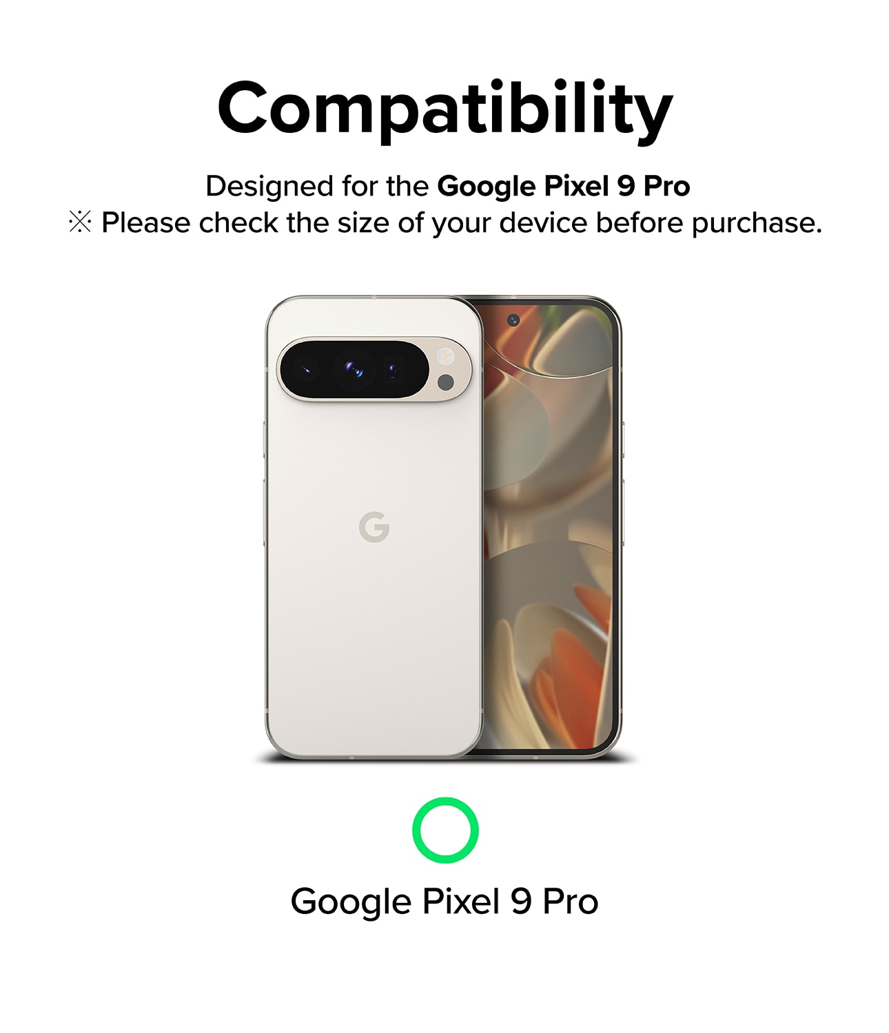 Google Pixel 9 Pro Kameraskydd i glas (3-pack)