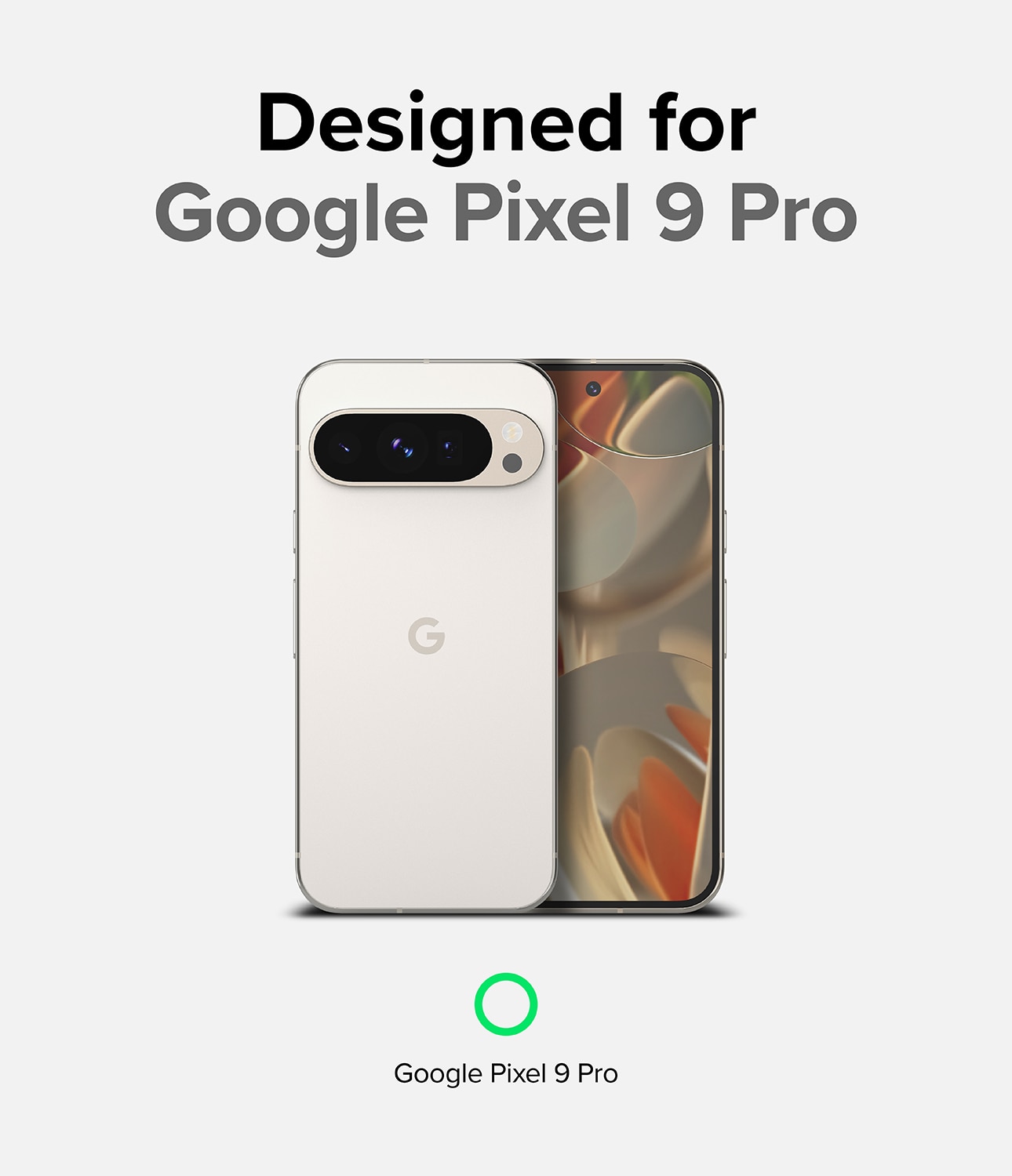 Google Pixel 9 Pro Onyx Skal, svart