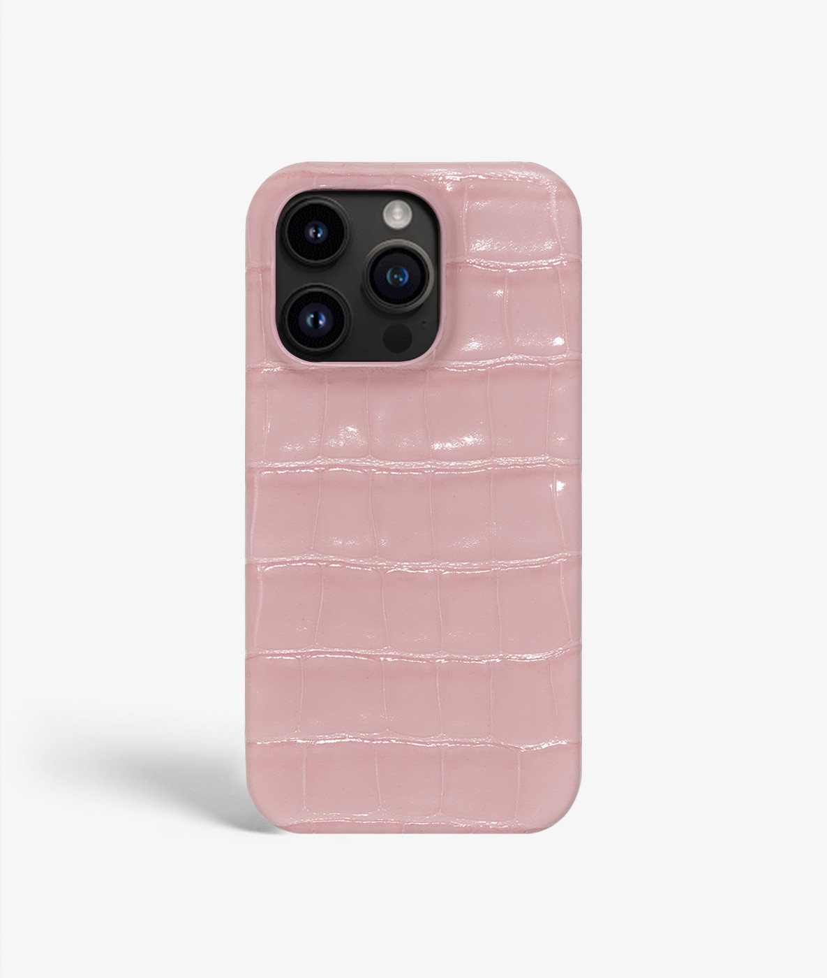 iPhone 14 Pro Skal Croco Pink