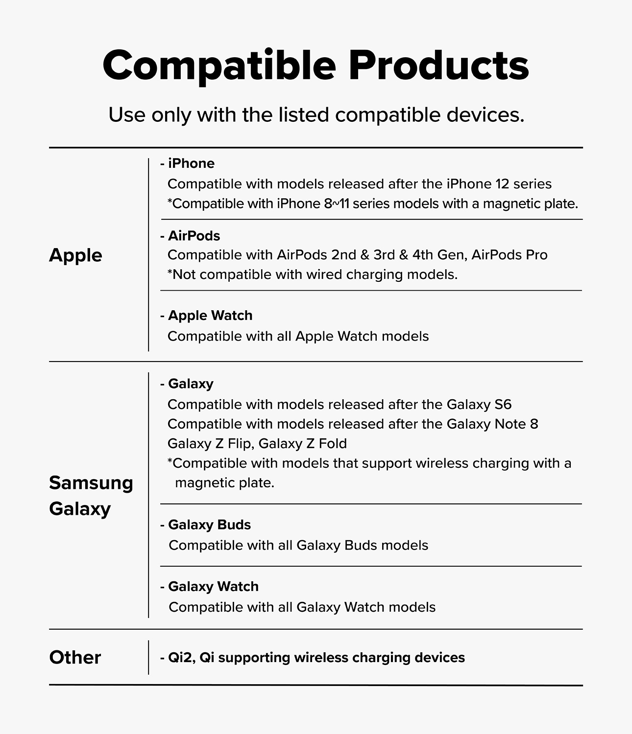 Qi2 MagSafe 3-in-1 Laddningsstation, vit