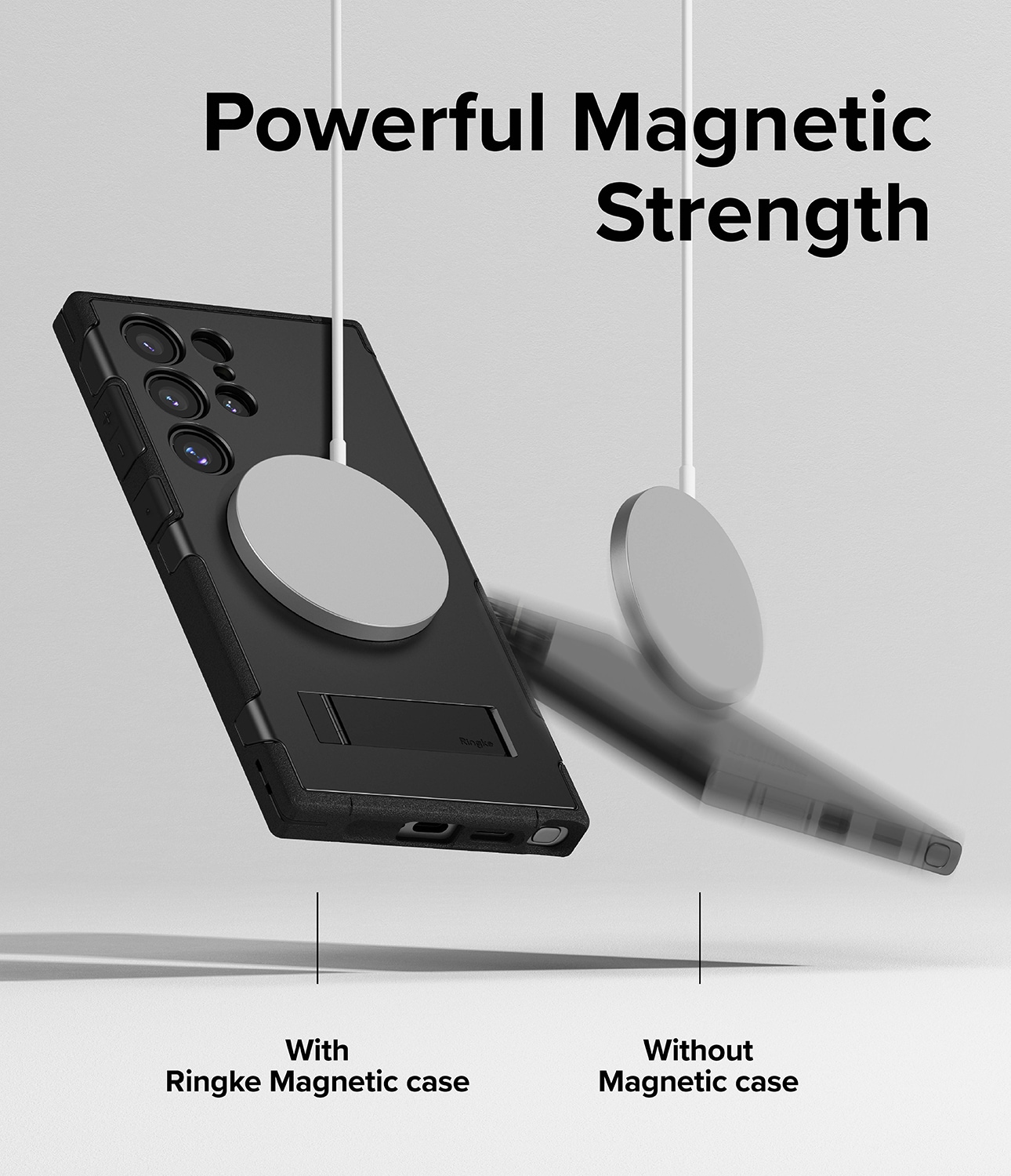 Samsung Galaxy S24 Ultra Alles Magnetiskt Skal, svart