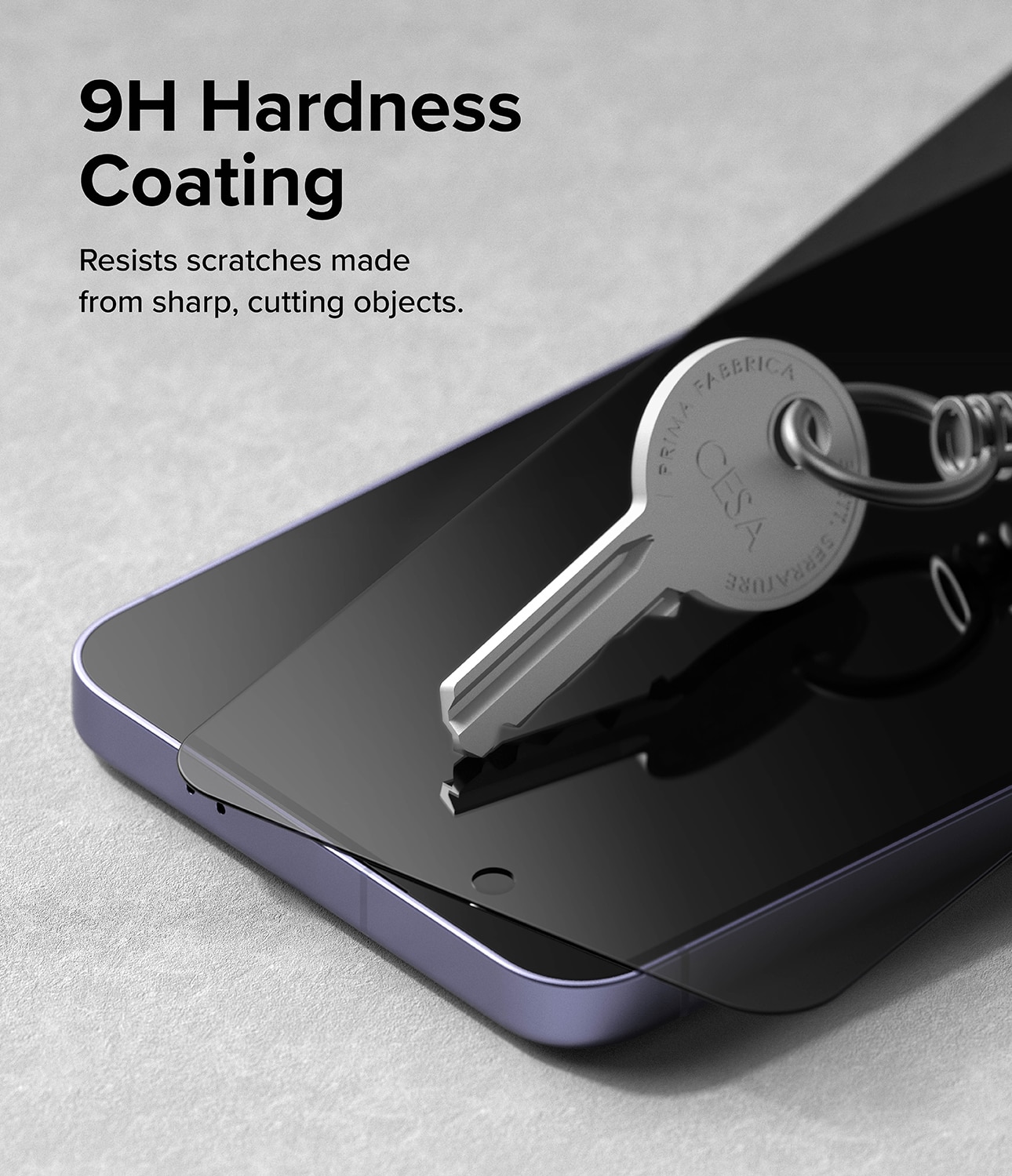 Samsung Galaxy S24 Anti-spy Skärmskydd i glas med monteringsram (2-pack)