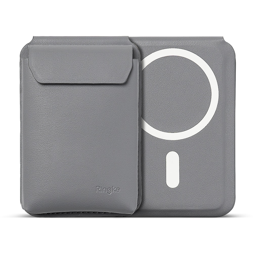 MagSafe Plånbok med Ställ, Light Grey