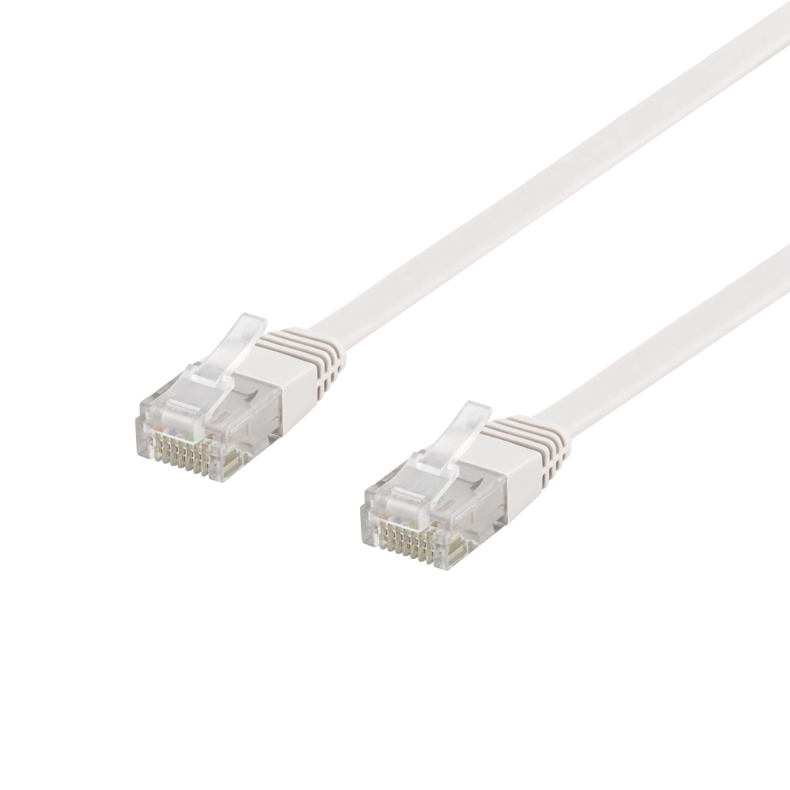 Patchkabel U/UTP Cat6 Flat 10m, vit