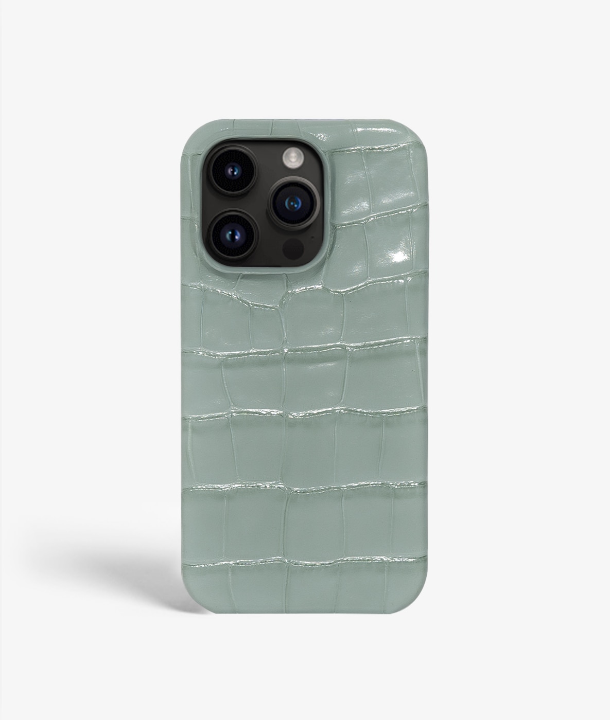 iPhone 13 Pro Max Skal Croco Teal