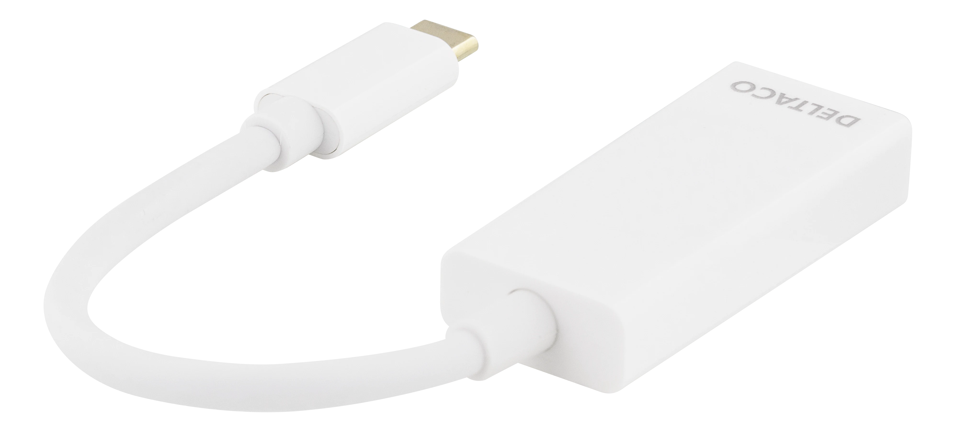 Adapter USB-C till DisplayPort, vit