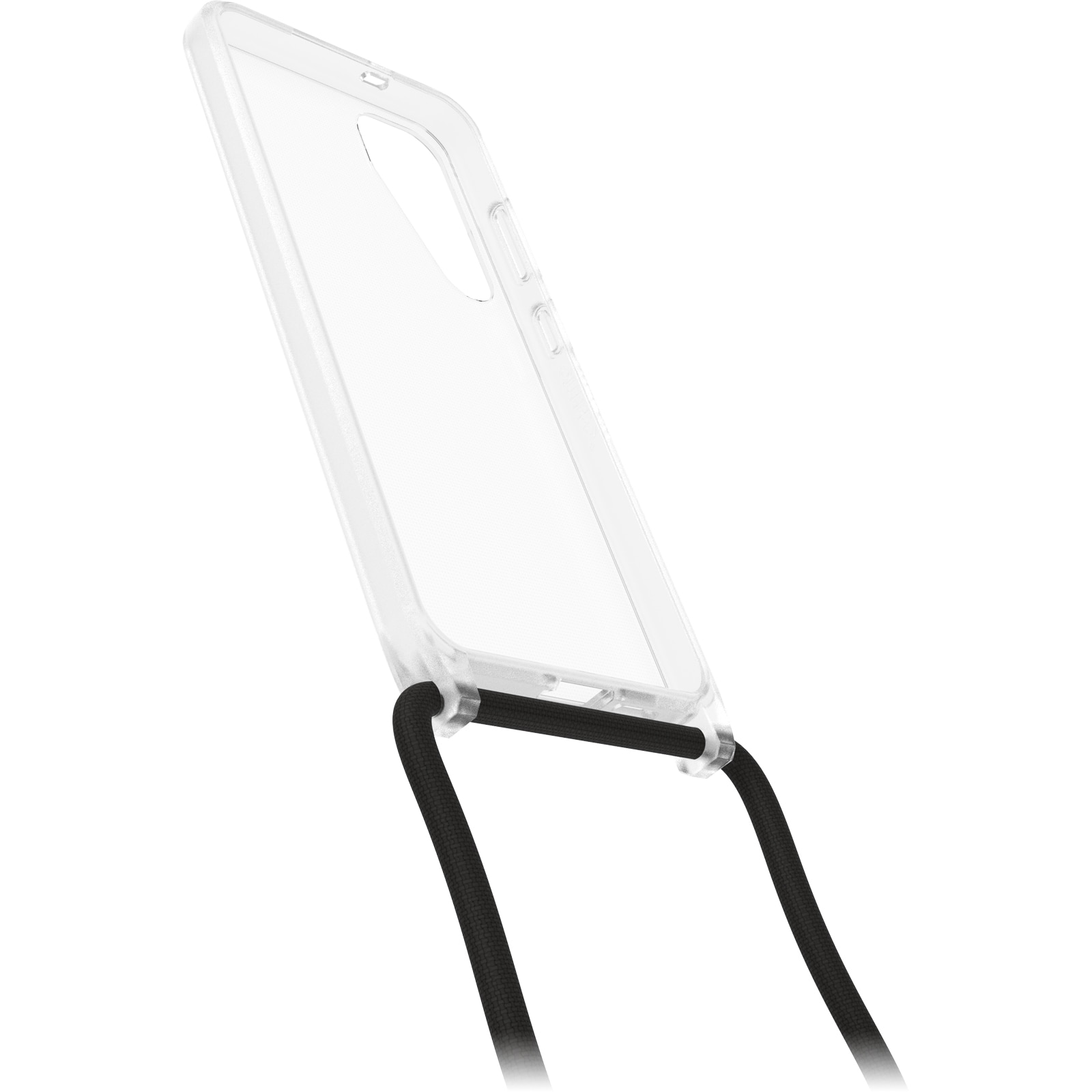 Samsung Galaxy S24 Plus Skal med halsband React Necklace, genomskinlig
