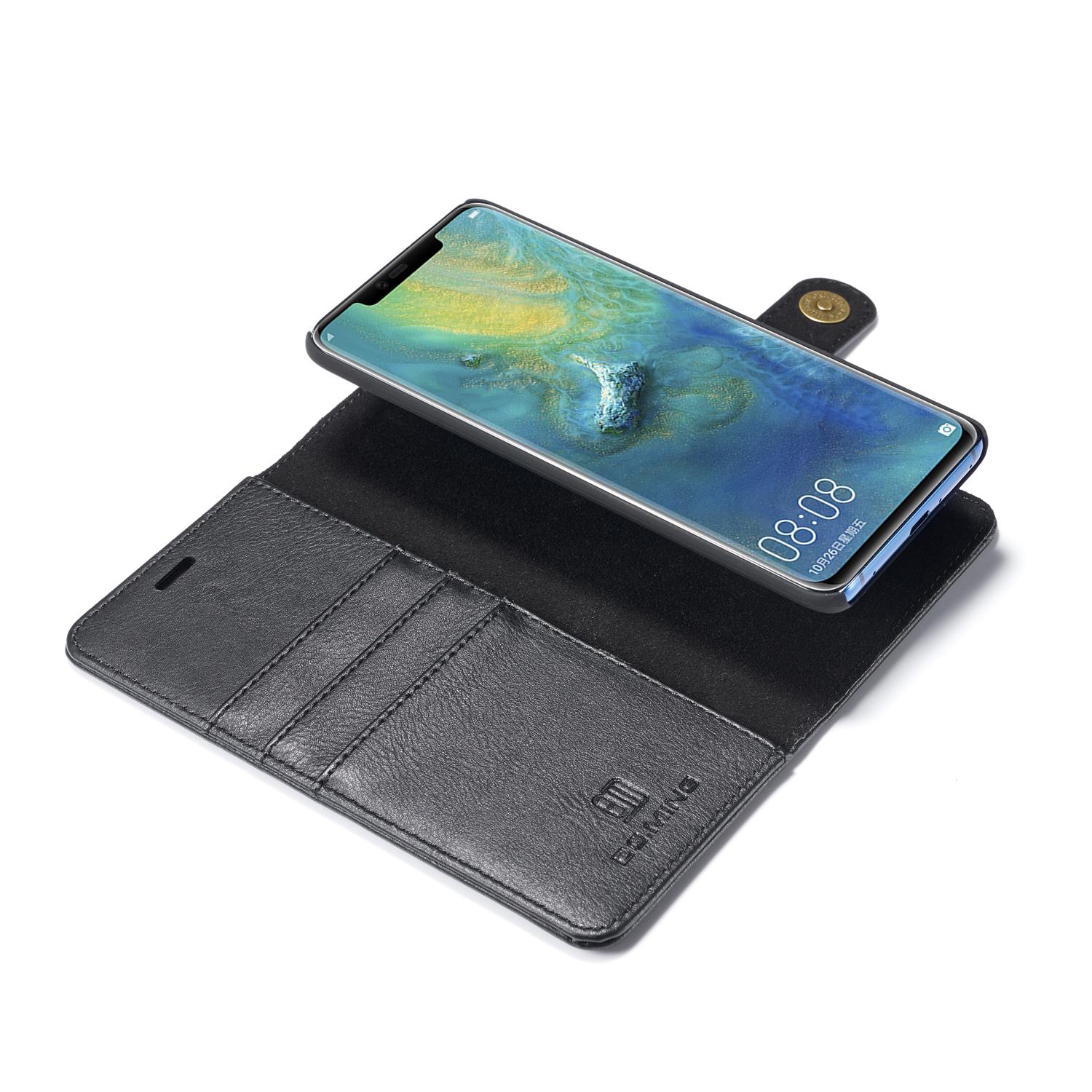 Huawei Mate 20 Pro Plånboksfodral med avtagbart skal, svart
