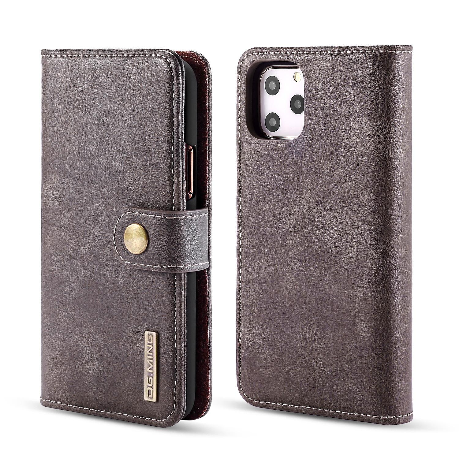iPhone 11 Pro Plånboksfodral med avtagbart skal, brun