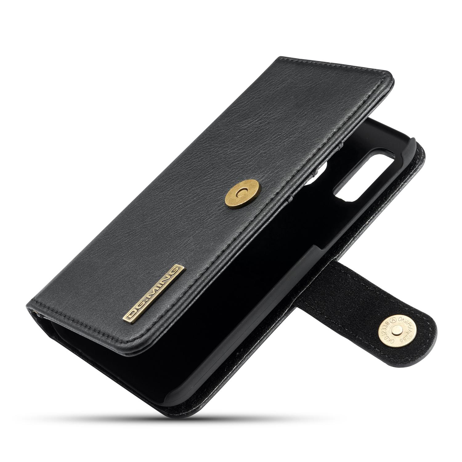 Samsung Galaxy A40 Plånboksfodral med avtagbart skal, svart