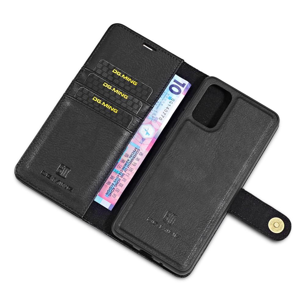 Samsung Galaxy S20 Plånboksfodral med avtagbart skal, svart