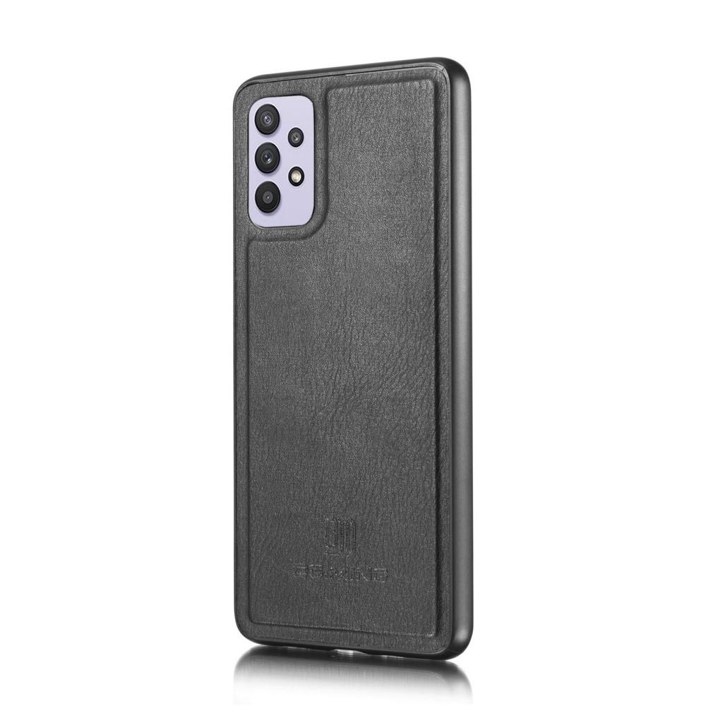 Galaxy A32 5G Plånboksfodral med avtagbart skal, svart