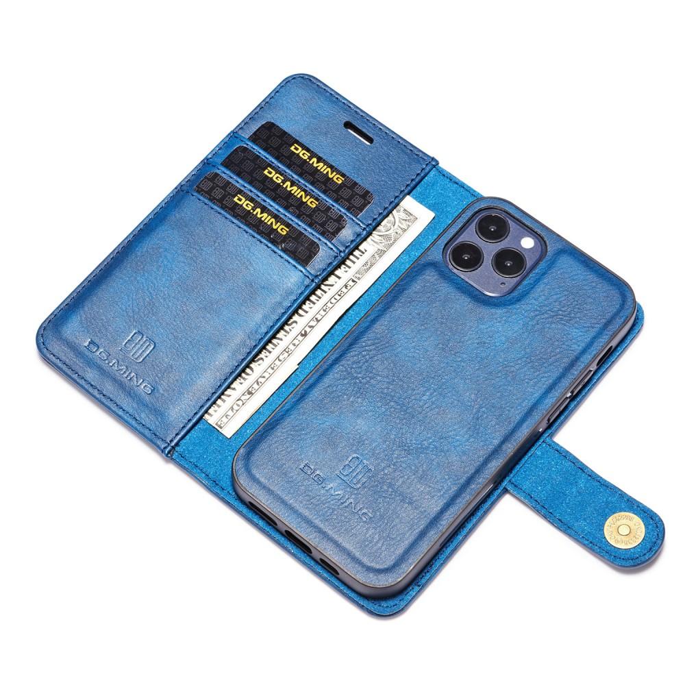iPhone 12/12 Pro Plånboksfodral med avtagbart skal, blå