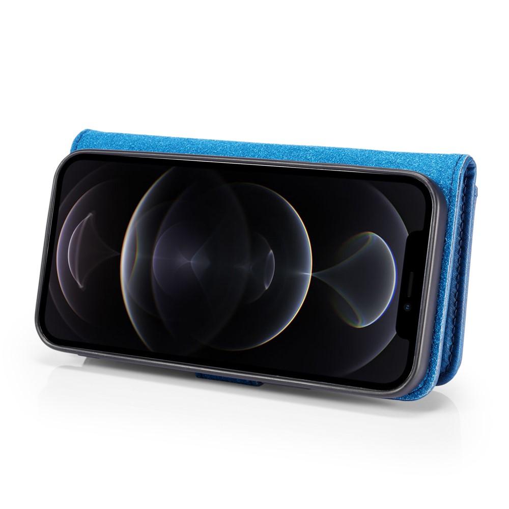 iPhone 12/12 Pro Plånboksfodral med avtagbart skal, blå