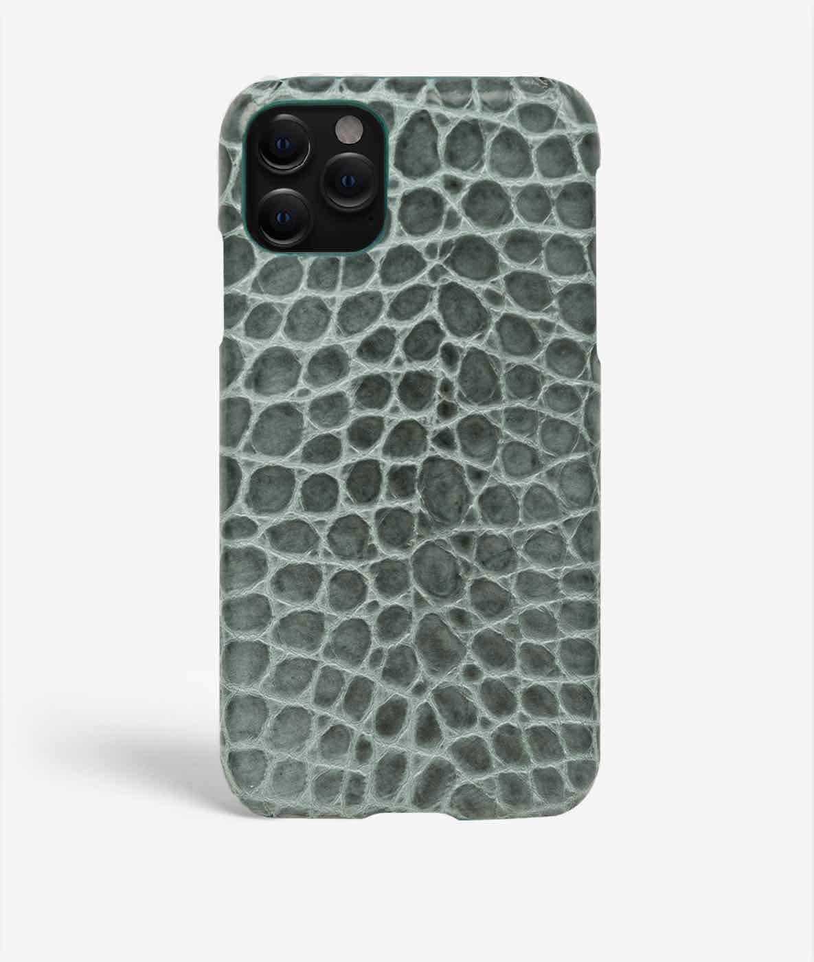 iPhone 11 Pro Skal Small Croco Teal