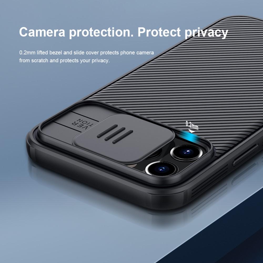 iPhone 12/12 Pro Skal med kameraskydd - CamShield, svart