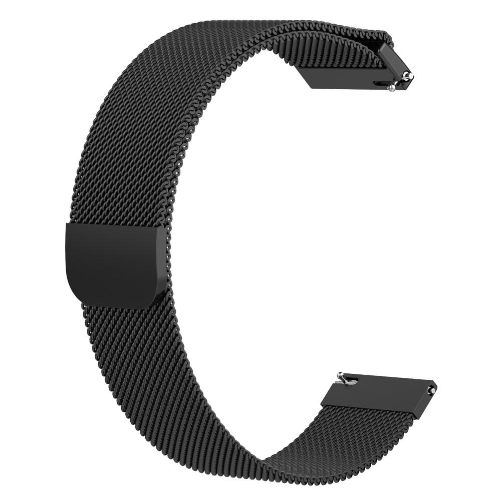 Samsung Galaxy Watch 42mm Armband Milanese Loop, svart