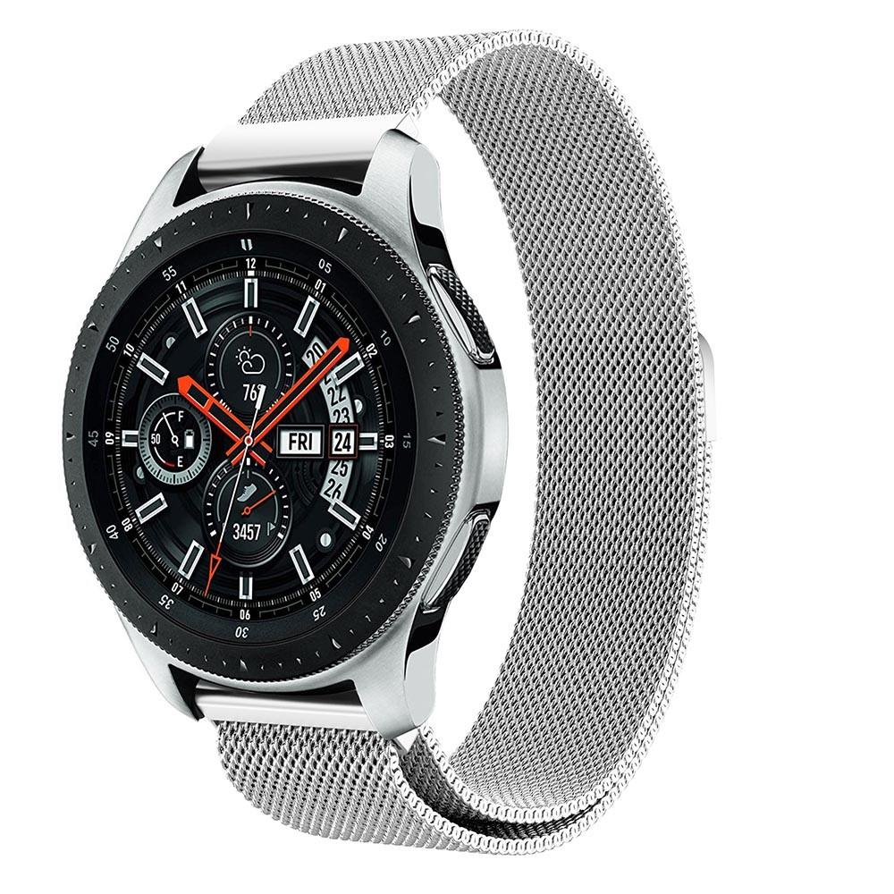 Samsung Galaxy Watch 46mm Armband Milanese Loop, silver