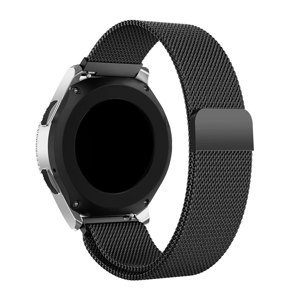 Samsung Galaxy Watch 46mm Armband Milanese Loop, svart