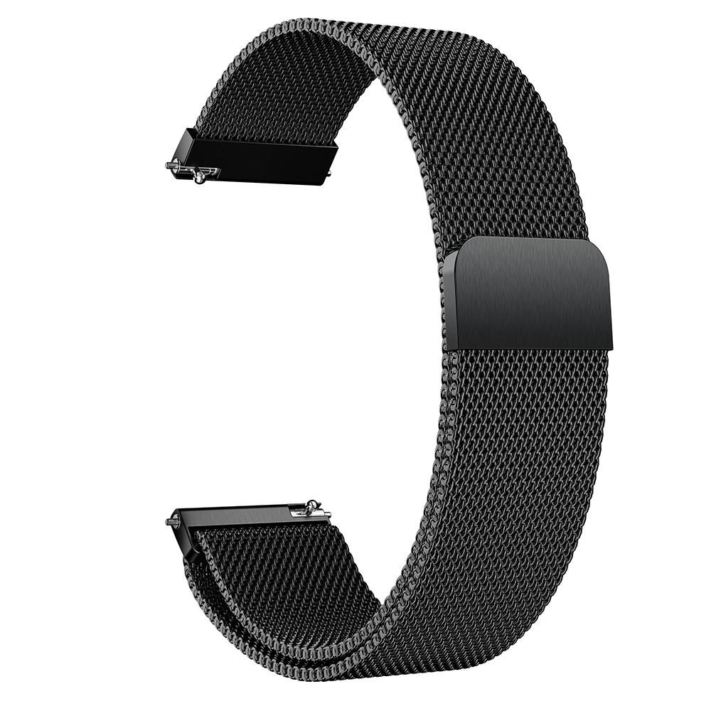 Samsung Galaxy Watch Active Armband Milanese Loop, svart