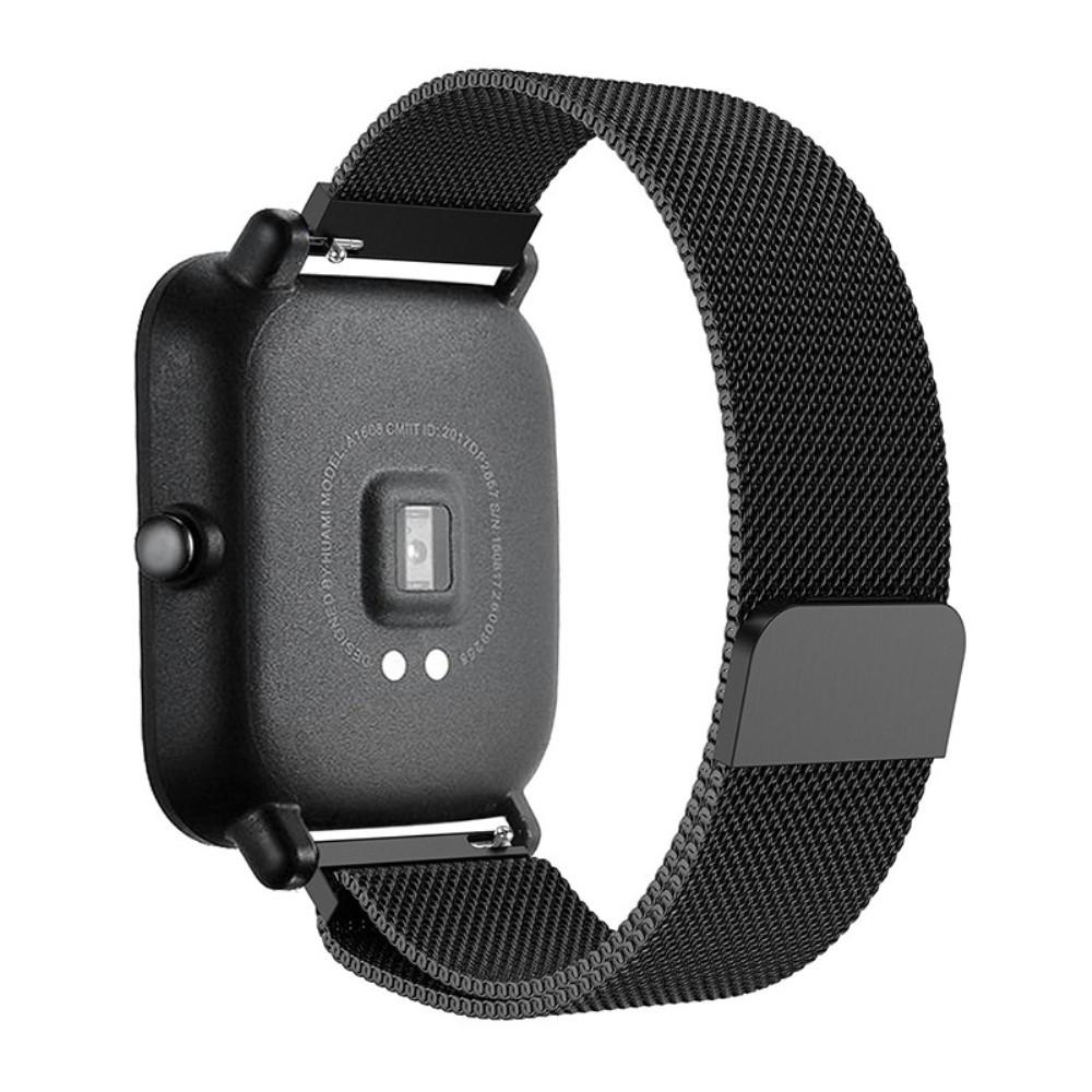 Xiaomi Amazfit Bip Armband Milanese Loop, svart