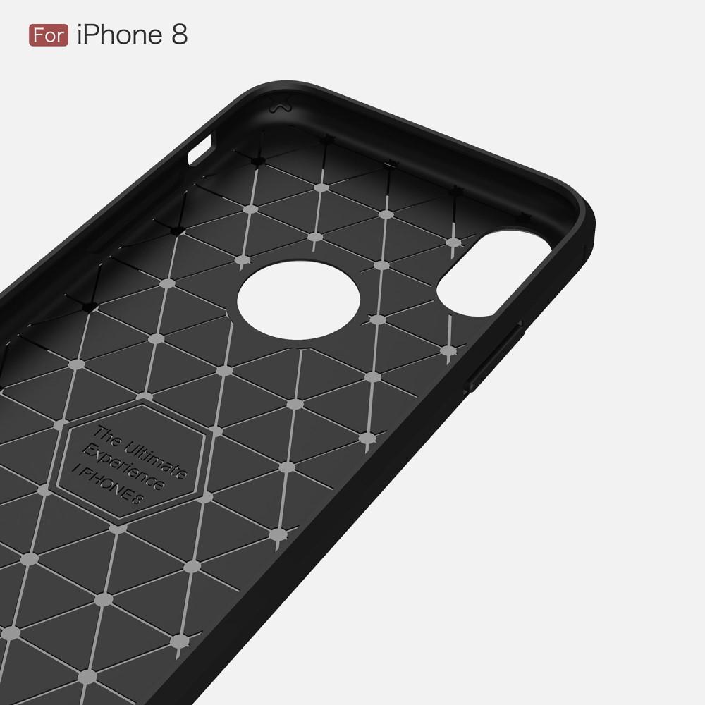 iPhone X/XS TPU-skal Brushed, Black