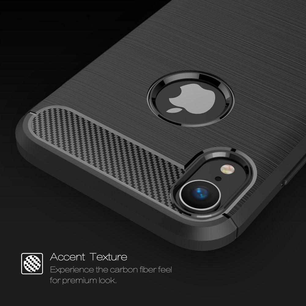 iPhone XR TPU-skal Brushed, Black