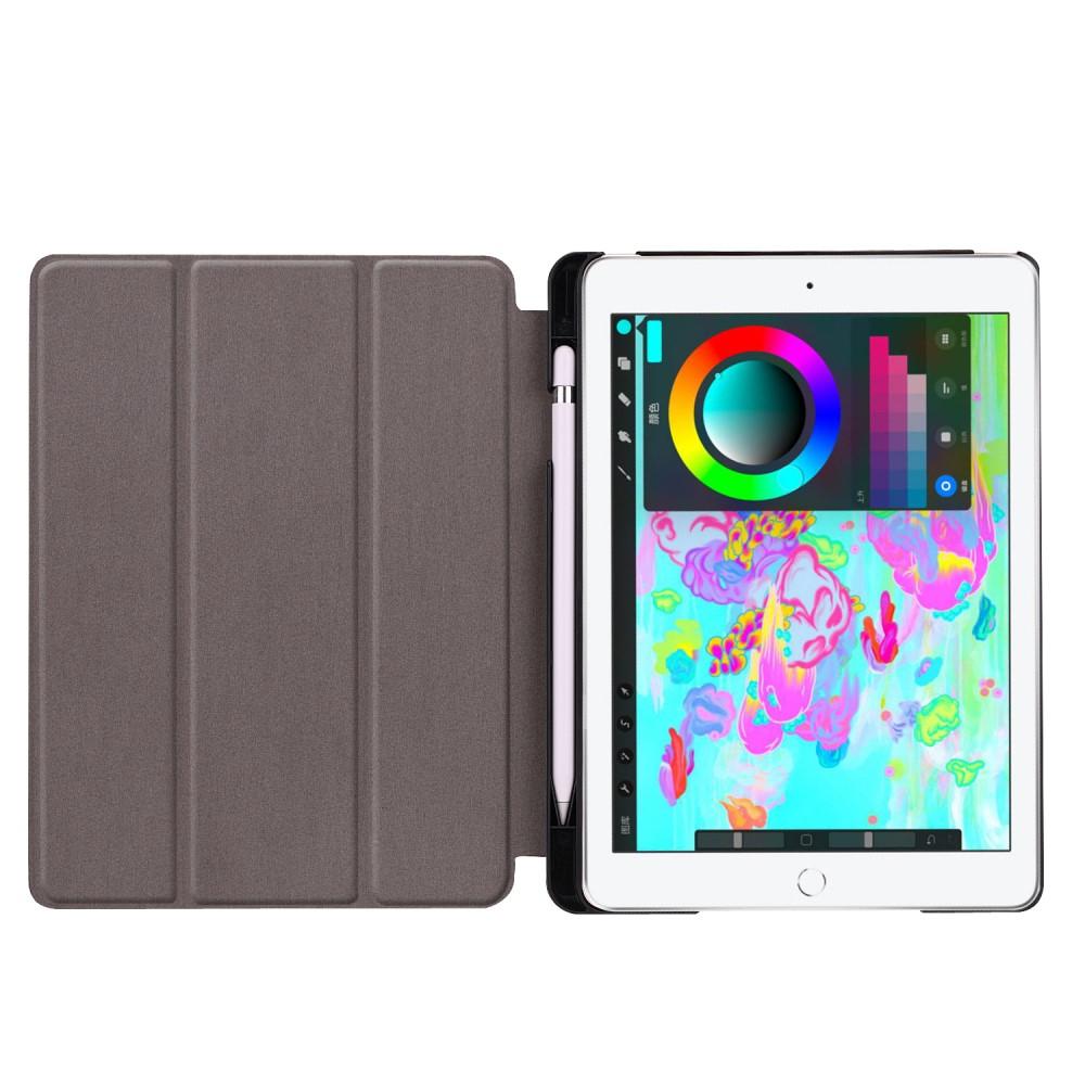 iPad Air 2 9.7 (2014) Tri-fold Fodral med pennhållare, svart