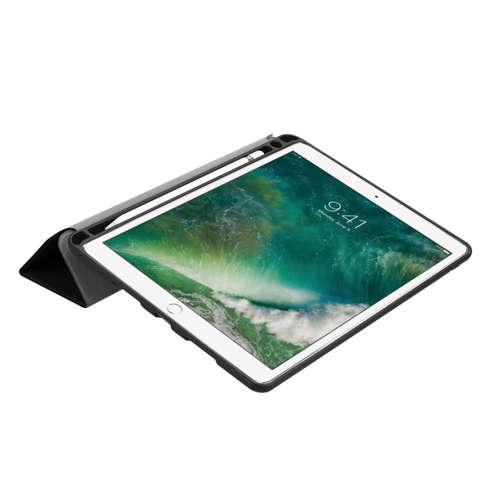 iPad Pro 10.5 2nd Gen (2017) Tri-fold Fodral med pennhållare, svart