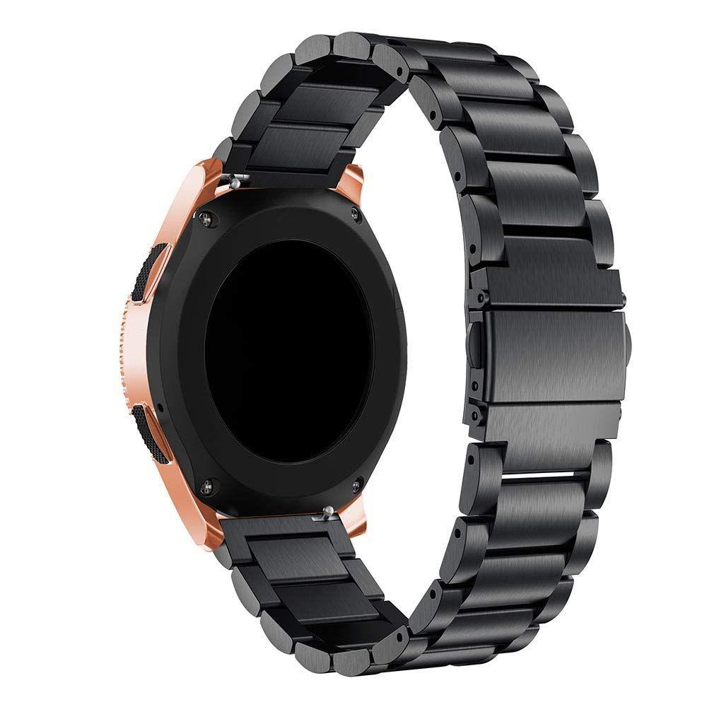 Samsung Galaxy Watch 42mm Stilrent länkarmband i metall, svart