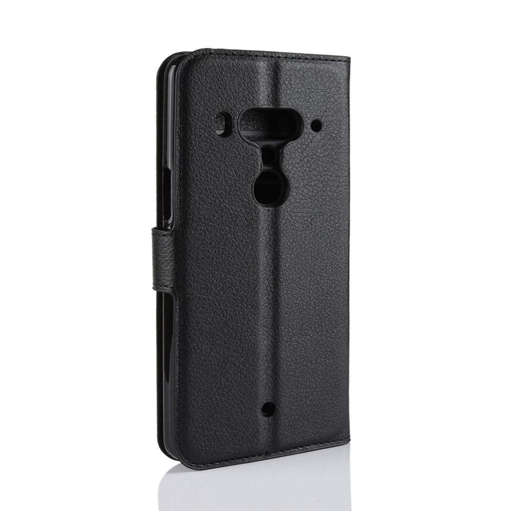 HTC U12+ Enkelt mobilfodral, svart