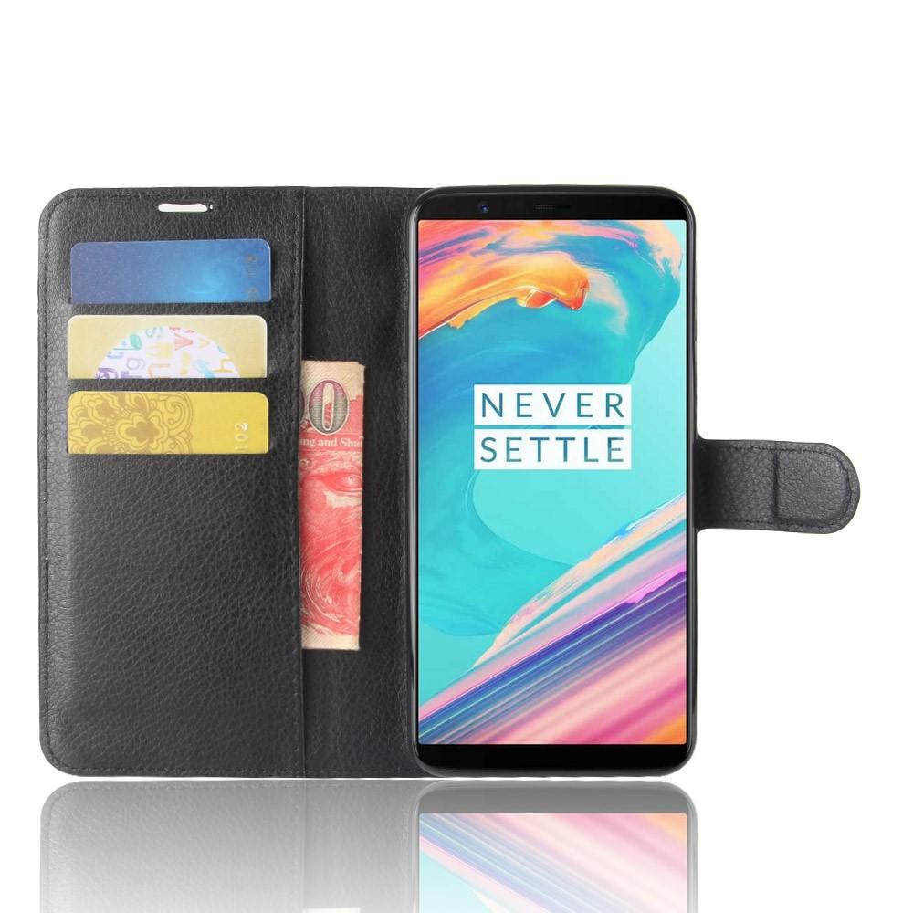 OnePlus 5T Enkelt mobilfodral, svart