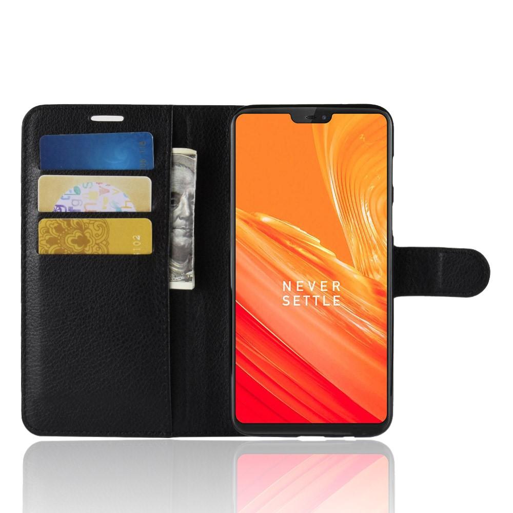 OnePlus 6 Enkelt mobilfodral, svart