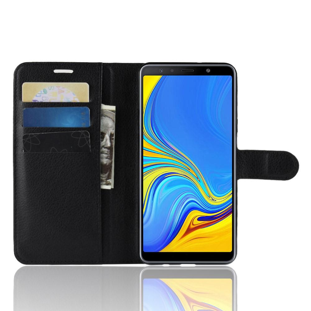 Samsung Galaxy A7 2018 Enkelt mobilfodral, Svart