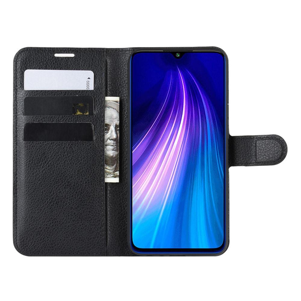 Xiaomi Redmi Note 8 Enkelt mobilfodral, svart