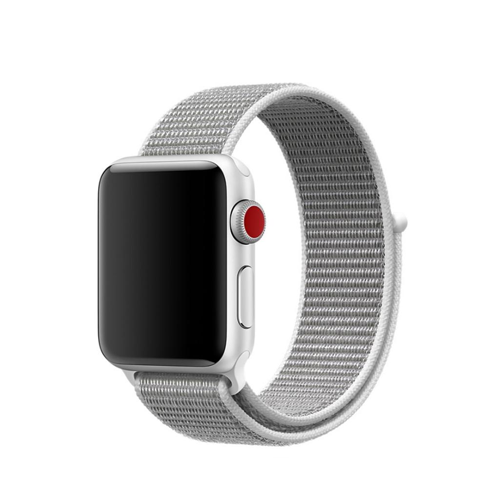 Apple Watch 41mm Series 7 Armband i nylon, grå