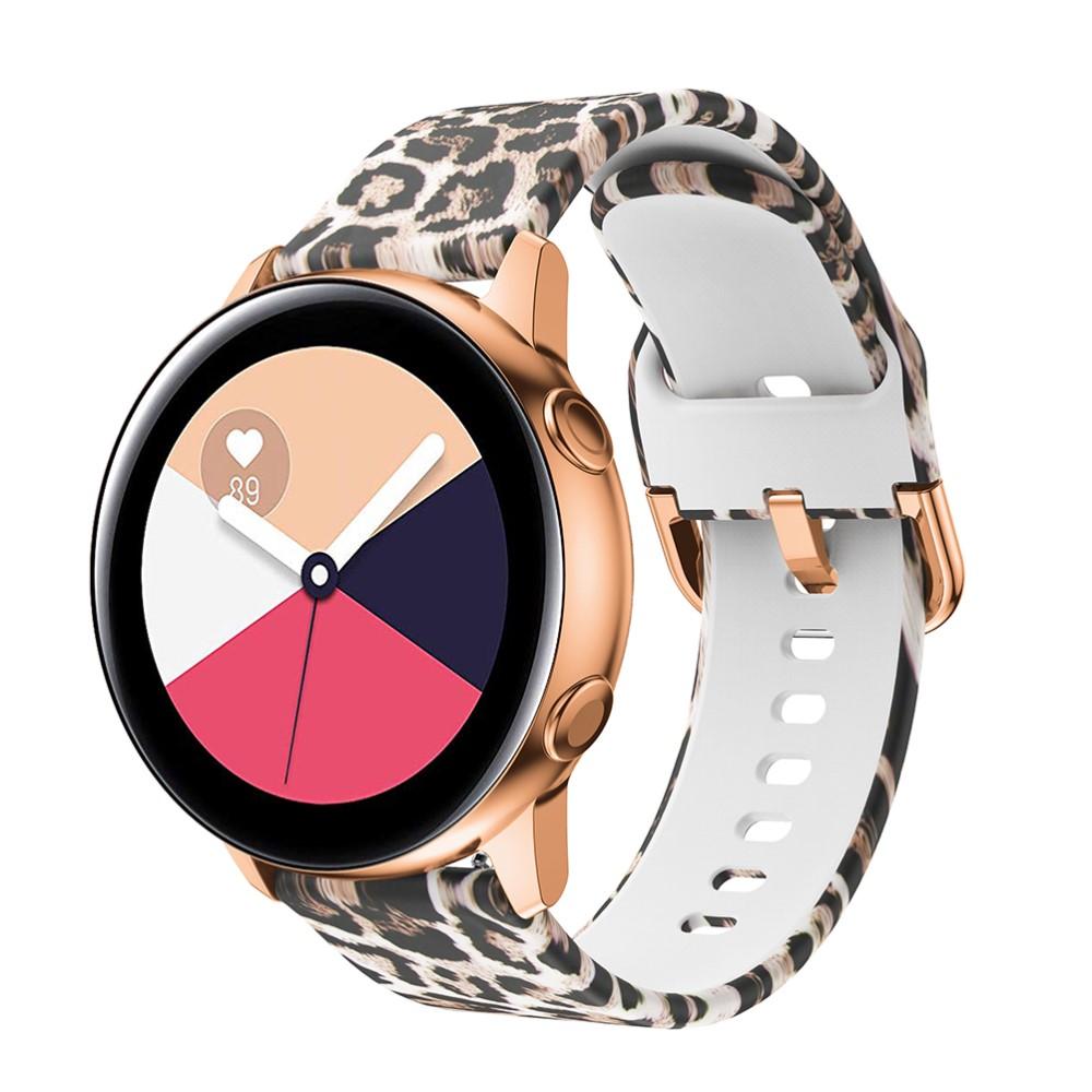 Samsung Galaxy Watch 42mm Armband i silikon, Leopard