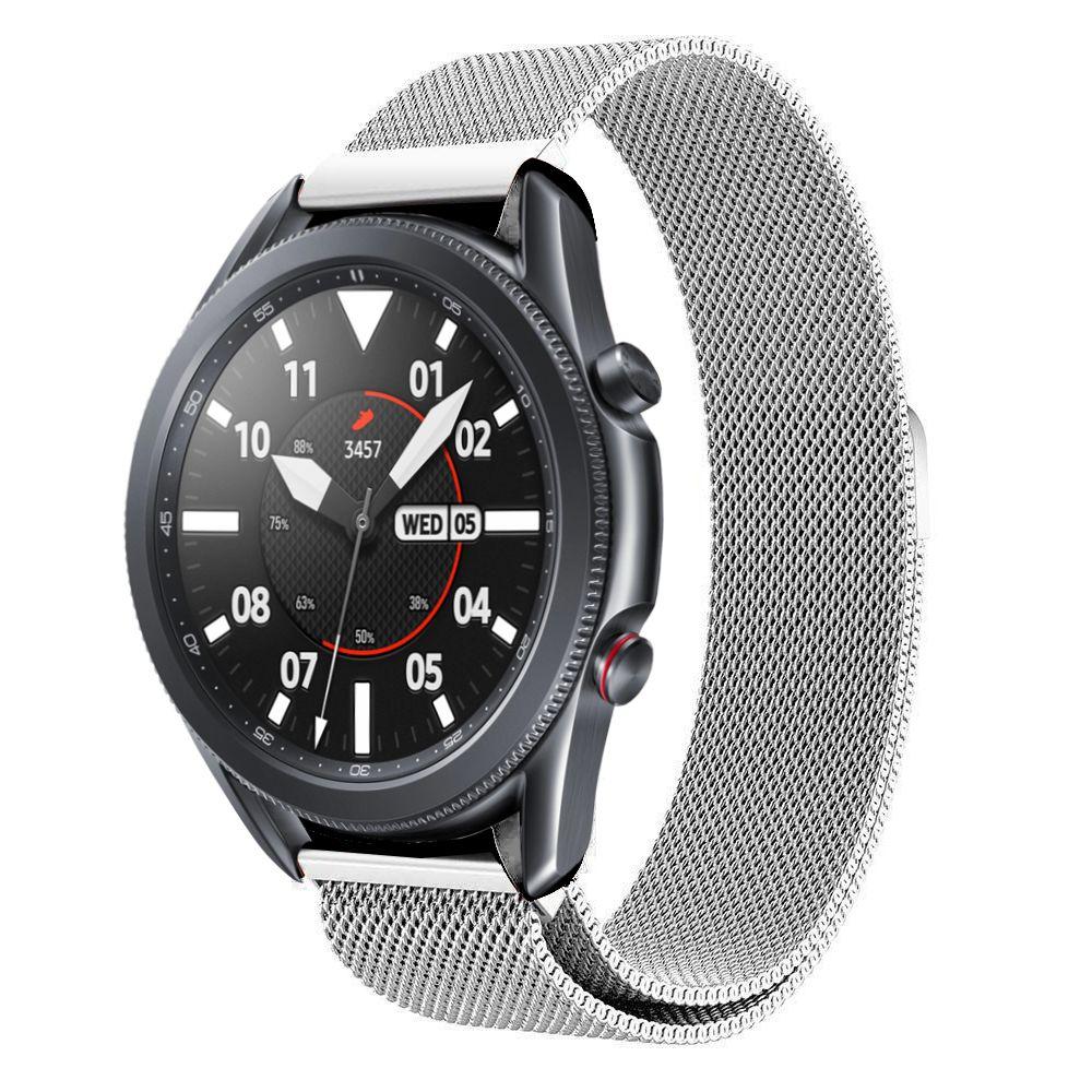 Samsung Galaxy Watch 3 41mm Armband Milanese Loop, silver