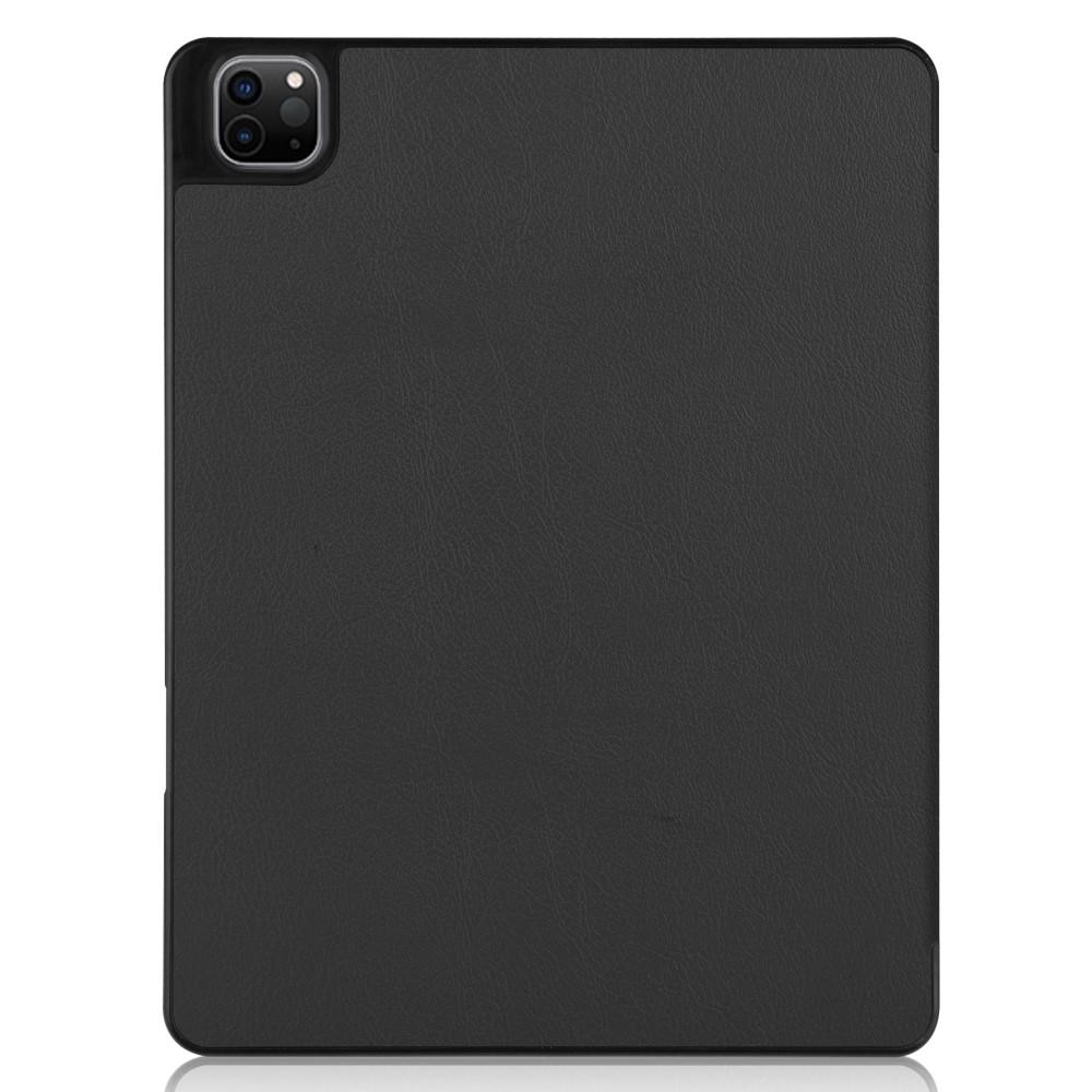 iPad Pro 12.9 5th Gen (2021) Tri-fold Fodral med pennhållare, svart